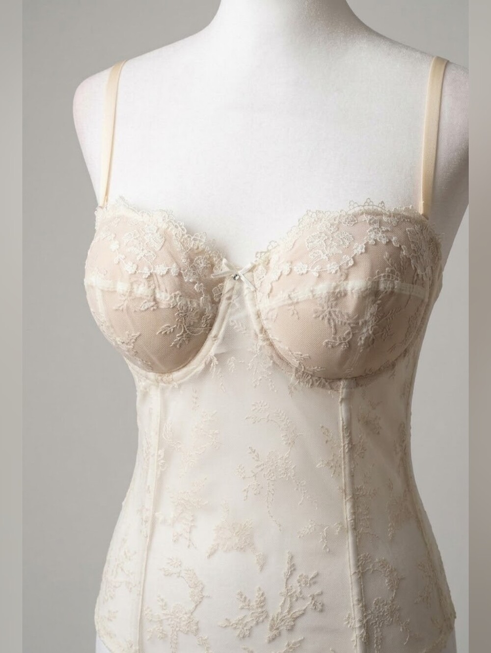 NWOT Triumph Daring Temptation Guepiere Corset Bustier Lace Garter 38B EU 85B